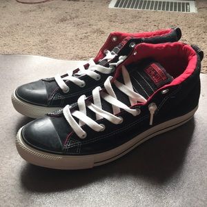 Red/Black Converse